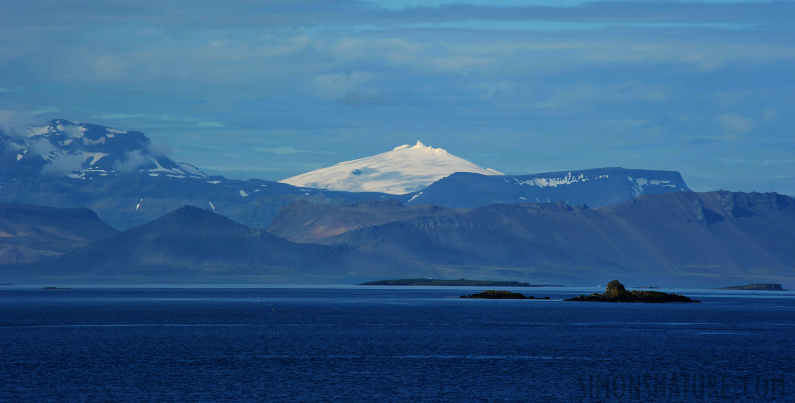 Der Vulkan Snaefellsjökull [300 mm, 1/320 Sek. bei f / 14, ISO 200]
